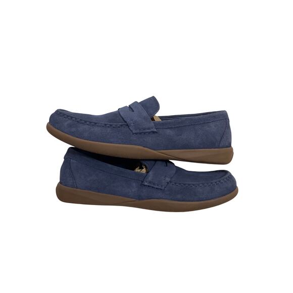 Cole Haan Men's Motogrand Blue Loafers Leather Driving Moc C24717 Size 8.5 M - Picture 3 of 6